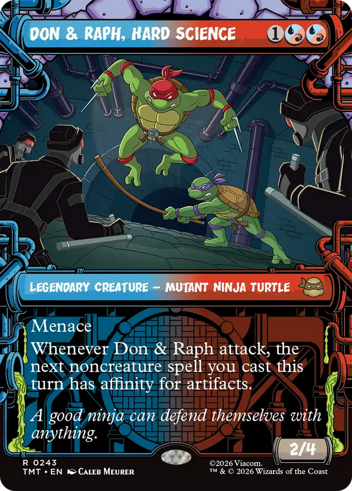 Magic | Don & Raph, Hard Science (Showcase) [Teenage Mutant Ninja Turtles] | The Nerd Merchant