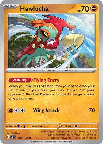 Pokemon | Hawlucha (118/198) [Scarlet & Violet: Base Set] | The Nerd Merchant