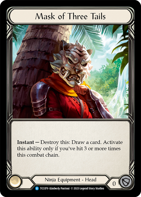 Flesh and Blood TCG | Mask of Three Tails [TCC079] (Round the Table: TCC x LSS) | The Nerd Merchant