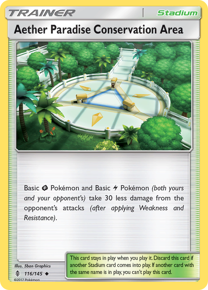 Pokemon | Aether Paradise Conservation Area (116/145) [Sun & Moon: Guardians Rising] | The Nerd Merchant