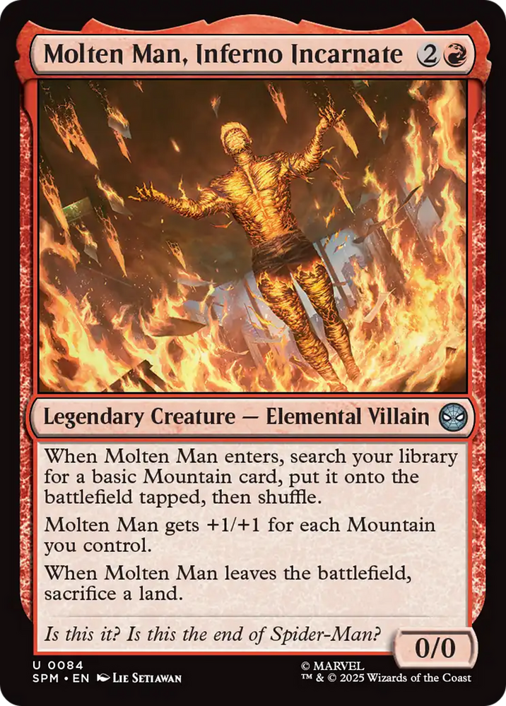 Magic | Molten Man, Inferno Incarnate [Marvel's Spider-Man] | The Nerd Merchant