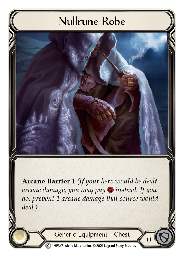 Flesh and Blood TCG | Nullrune Robe [1HP347] (History Pack 1) | The Nerd Merchant