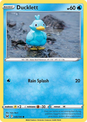 Pokemon | Ducklett (046/196) [Sword & Shield: Lost Origin] | The Nerd Merchant