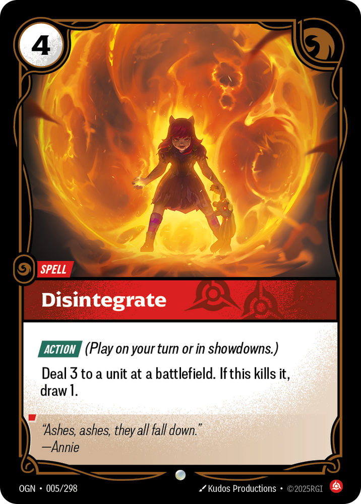 Disintegrate - Origins #5
