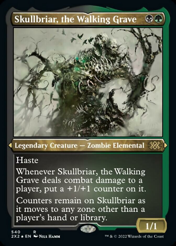 Magic | Skullbriar, the Walking Grave (Foil Etched) [Double Masters 2022] | The Nerd Merchant