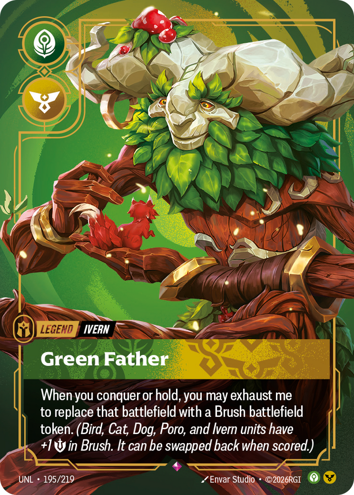 Ivern - Green Father (Foil) - Unleashed (195/219)
