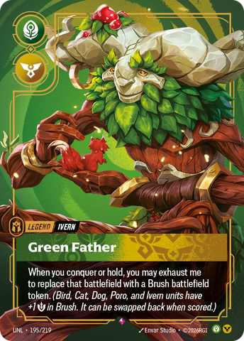 Ivern - Green Father (Foil) - Unleashed (195/219)