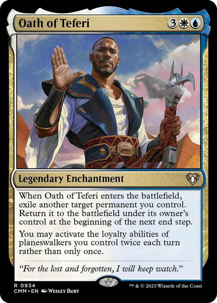 Magic | Oath of Teferi [Commander Masters] | The Nerd Merchant
