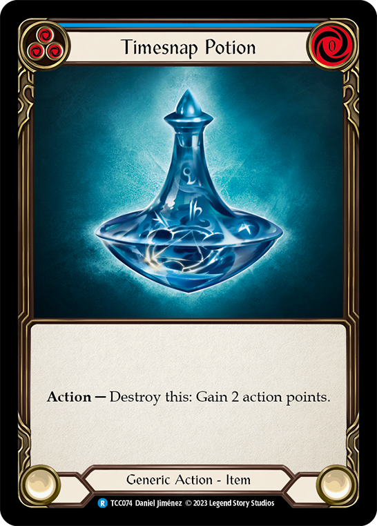 Flesh and Blood TCG | Timesnap Potion [TCC074] (Round the Table: TCC x LSS) | The Nerd Merchant