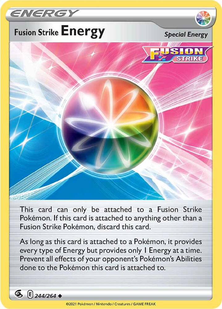 Pokemon | Fusion Strike Energy (244/264) [Sword & Shield: Fusion Strike] | The Nerd Merchant