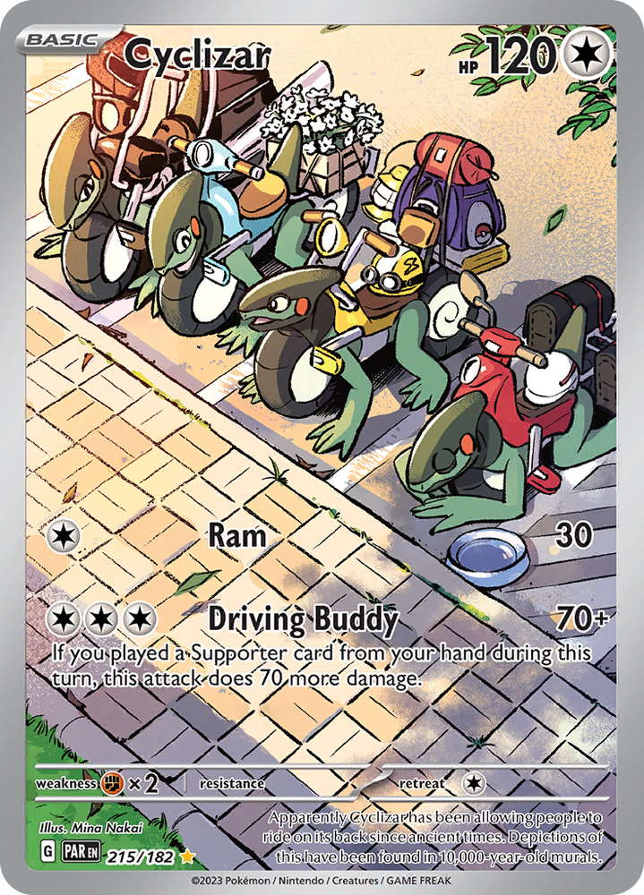 Pokemon | Cyclizar (215/182) [Scarlet & Violet: Paradox Rift] | The Nerd Merchant