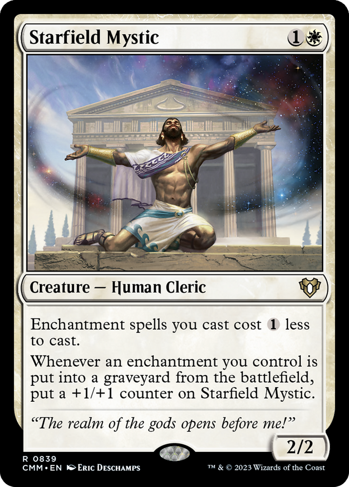 Magic | Starfield Mystic [Commander Masters] | The Nerd Merchant