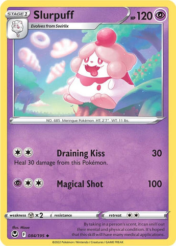 Pokemon | Slurpuff (084/195) [Sword & Shield: Silver Tempest] | The Nerd Merchant