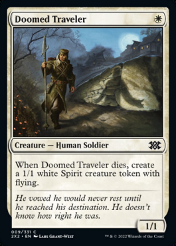 Magic | Doomed Traveler [Double Masters 2022] | The Nerd Merchant