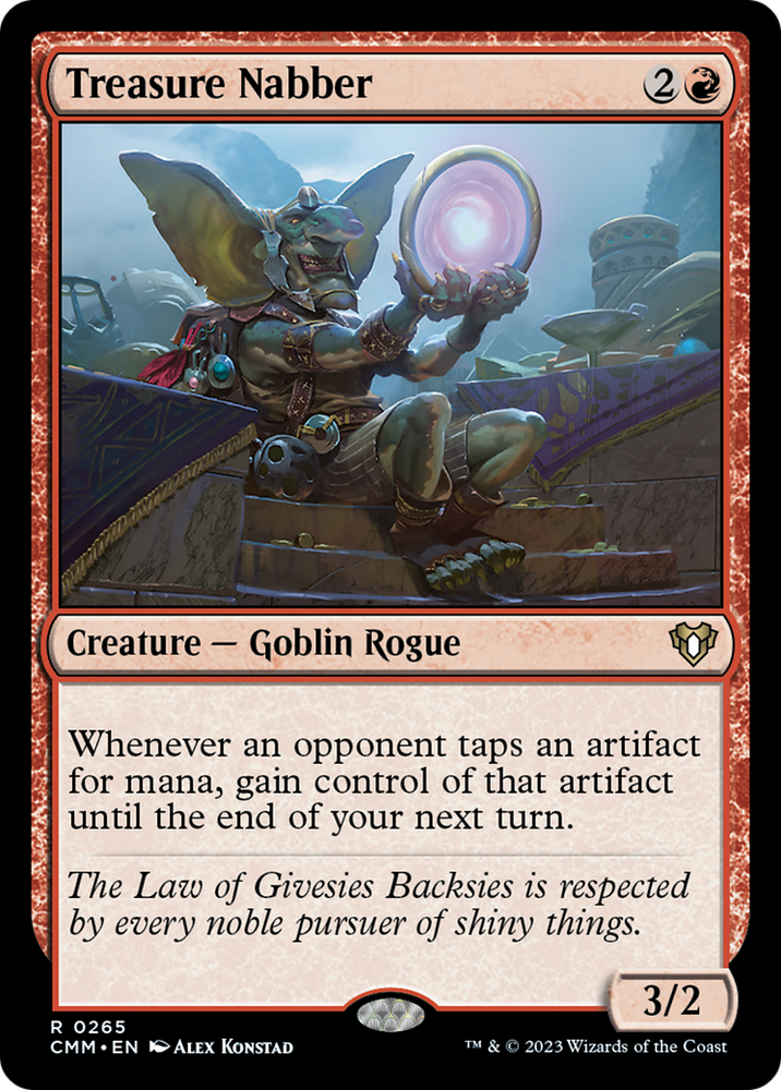 Magic | Treasure Nabber [Commander Masters] | The Nerd Merchant