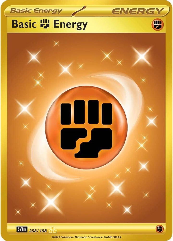 Pokemon | Fighting Energy (258/198) [Scarlet & Violet: Base Set] | The Nerd Merchant