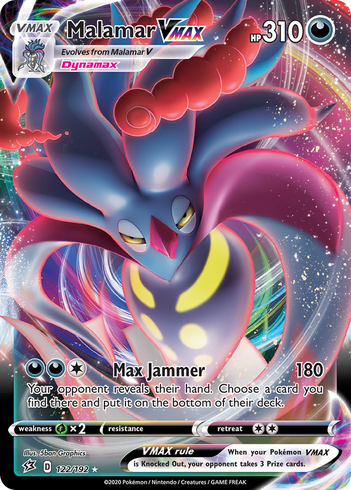 Pokemon | Malamar VMAX (122/192) [Sword & Shield: Rebel Clash] | The Nerd Merchant