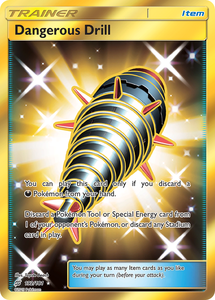 Pokemon | Dangerous Drill (192/181) [Sun & Moon: Team Up] | The Nerd Merchant
