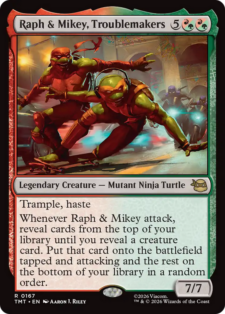 Magic | Raph & Mikey, Troublemakers [Teenage Mutant Ninja Turtles] | The Nerd Merchant