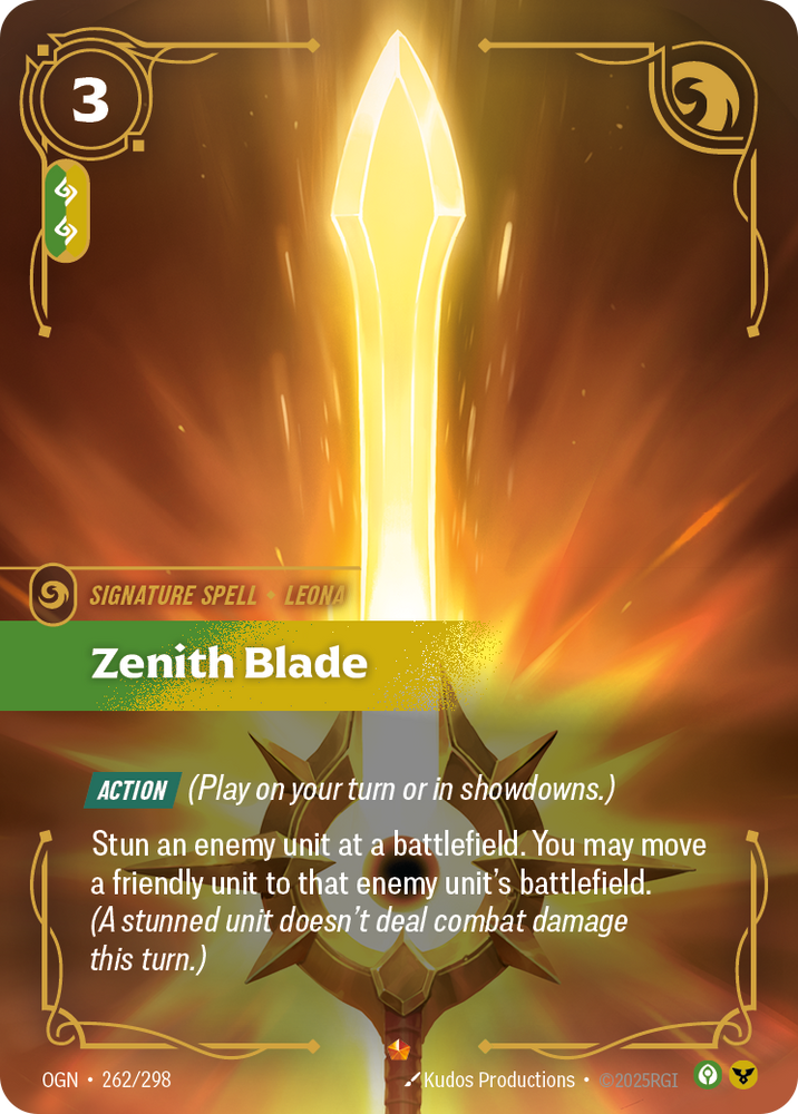 Zenith Blade (Foil) - Origins #262