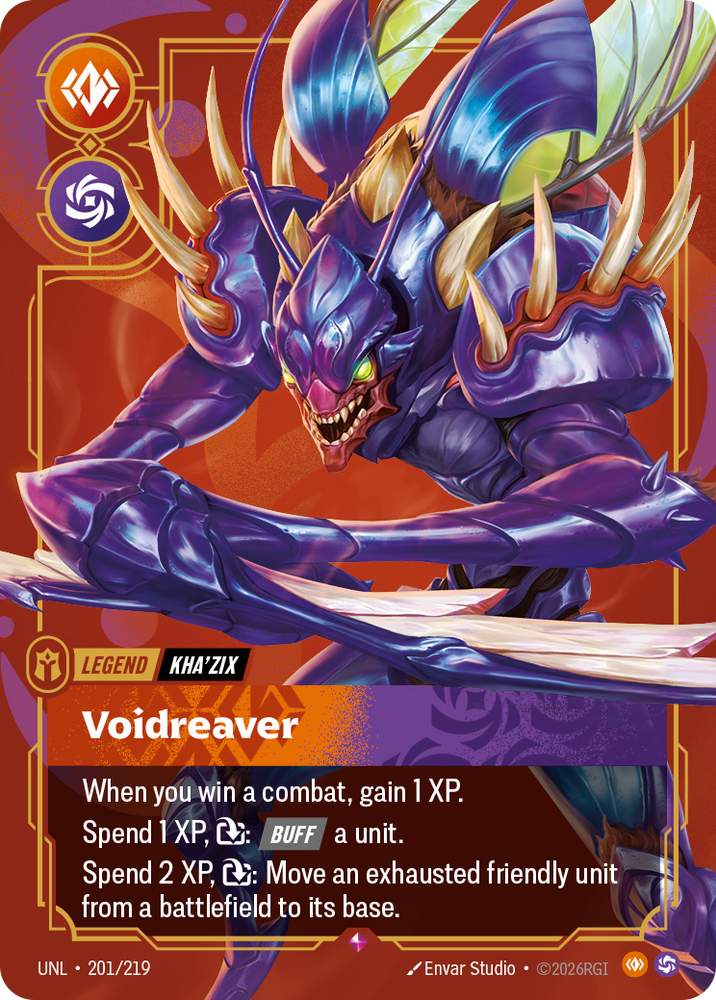 Kha'Zix - Voidreaver (Foil) - Unleashed (201/219)