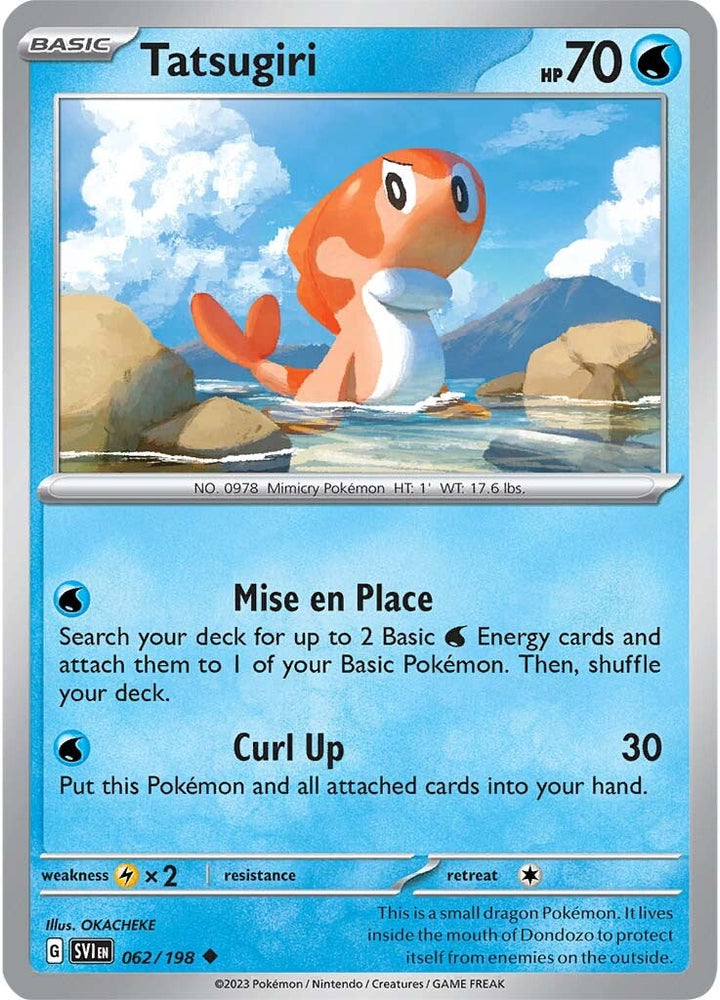 Pokemon | Tatsugiri (062/198) [Scarlet & Violet: Base Set] | The Nerd Merchant