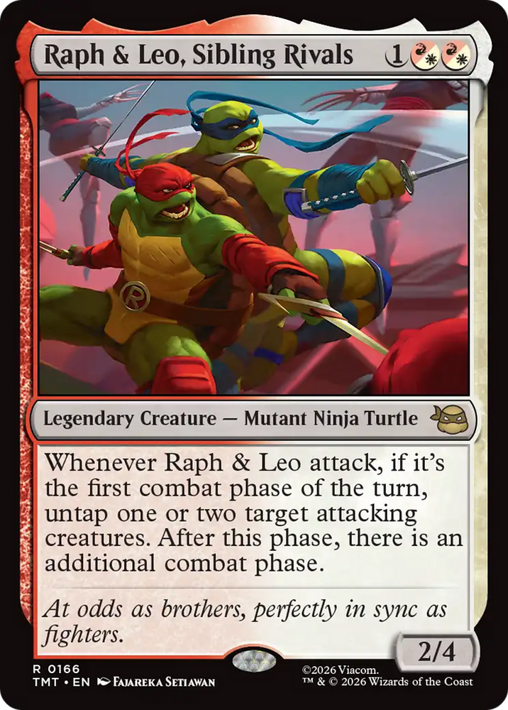 Magic | Raph & Leo, Sibling Rivals [Teenage Mutant Ninja Turtles] | The Nerd Merchant