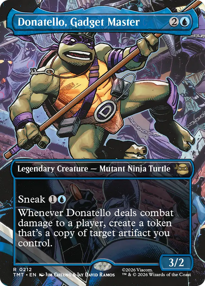 Magic | Donatello, Gadget Master (Borderless) [Teenage Mutant Ninja Turtles] | The Nerd Merchant