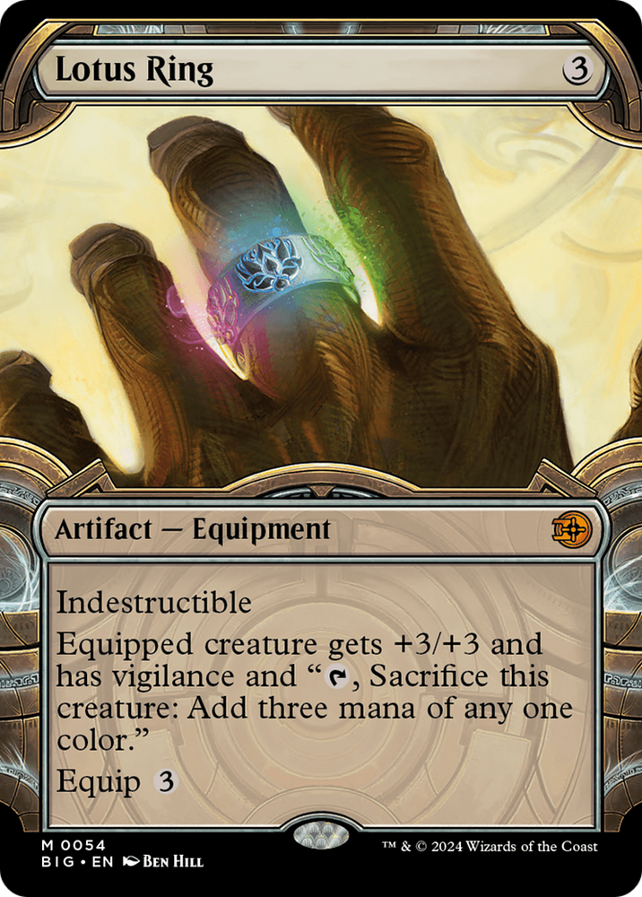 Magic | Lotus Ring (Showcase) [Outlaws of Thunder Junction: The Big Score] | The Nerd Merchant