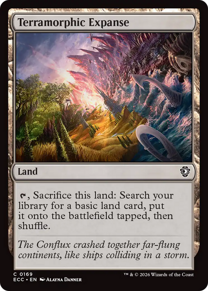 Magic | Terramorphic Expanse [Lorwyn Eclipsed Commander] | The Nerd Merchant