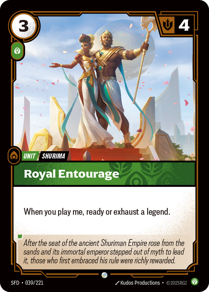 Royal Entourage (Foil) - Spiritforged #39