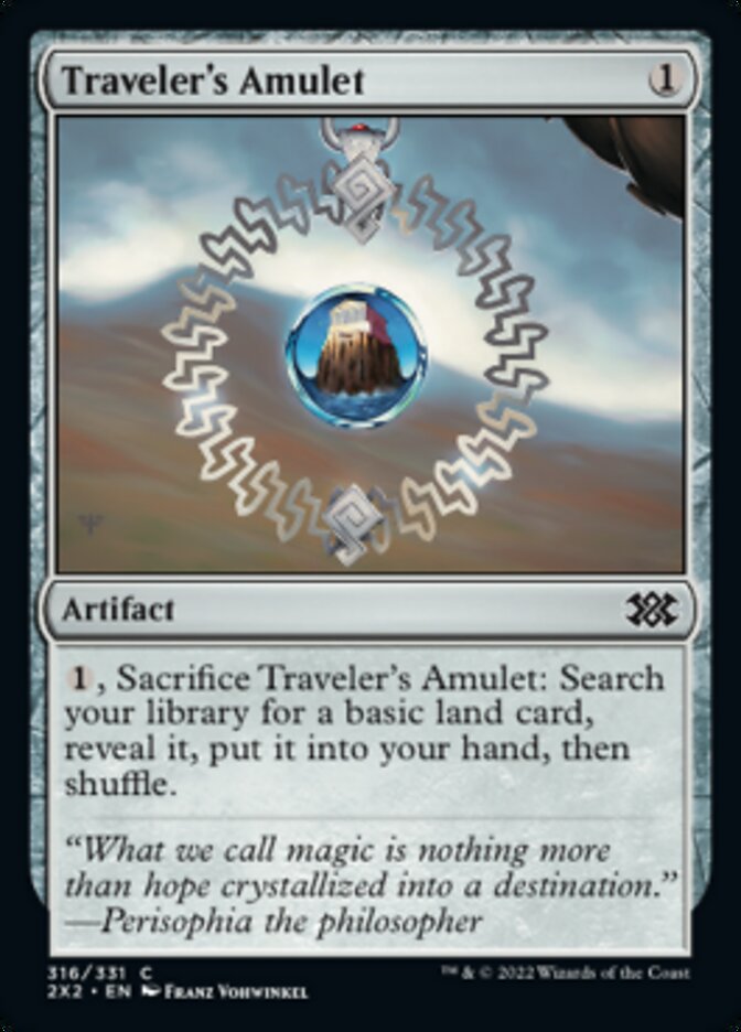Magic | Traveler's Amulet [Double Masters 2022] | The Nerd Merchant