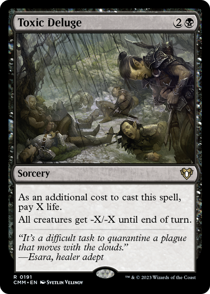 Magic | Toxic Deluge [Commander Masters] | The Nerd Merchant