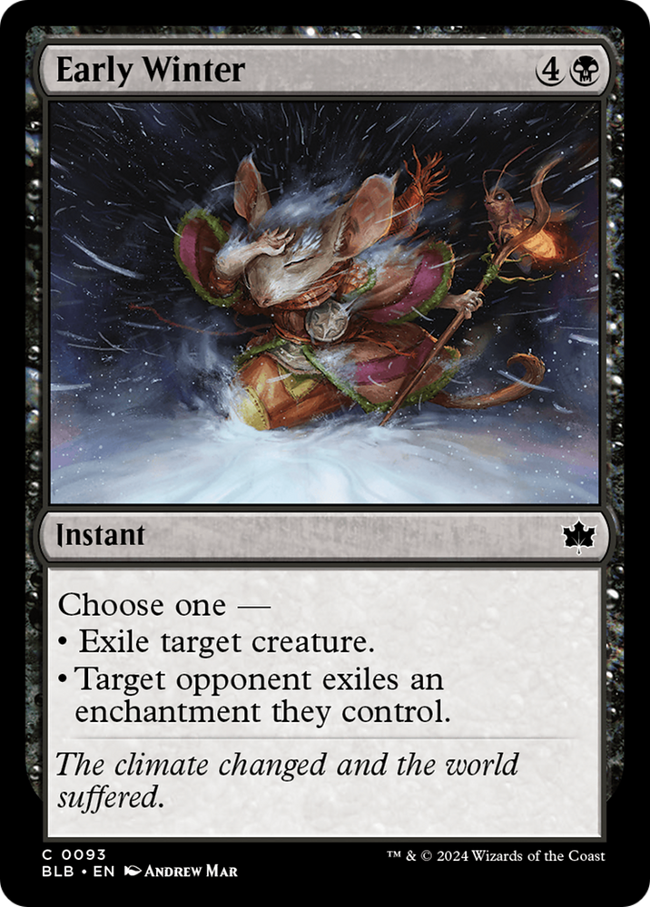 Magic | Early Winter [Bloomburrow] | The Nerd Merchant