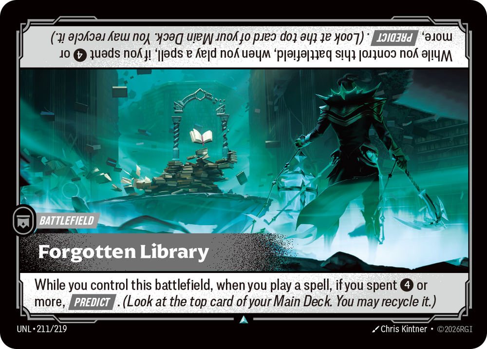 Forgotten Library (Foil) - Unleashed (211/219)