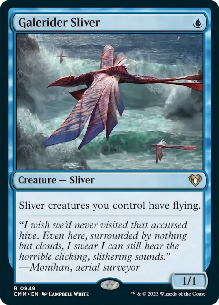 Magic | Galerider Sliver [Commander Masters] | The Nerd Merchant