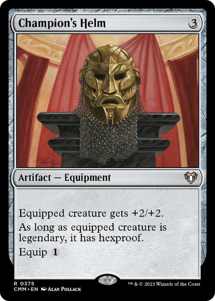 Magic | Champion's Helm [Commander Masters] | The Nerd Merchant