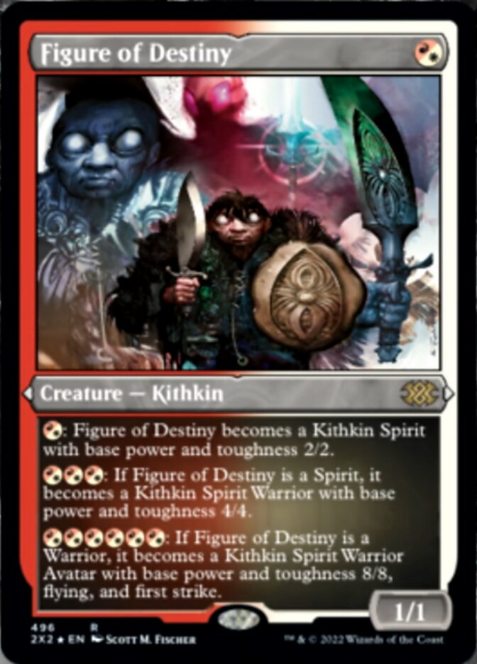 Magic | Figure of Destiny (Foil Etched) [Double Masters 2022] | The Nerd Merchant