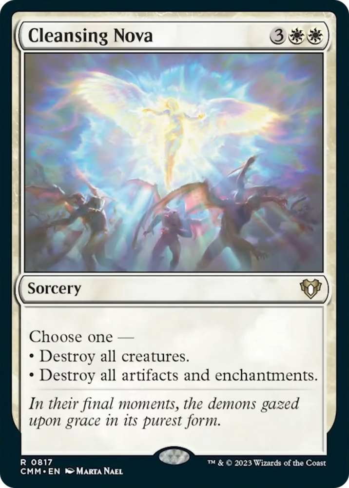 Magic | Cleansing Nova [Commander Masters] | The Nerd Merchant