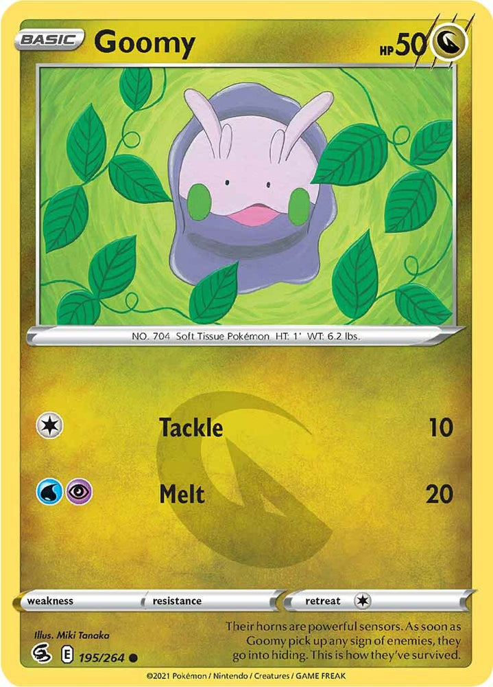 Pokemon | Goomy (195/264) [Sword & Shield: Fusion Strike] | The Nerd Merchant