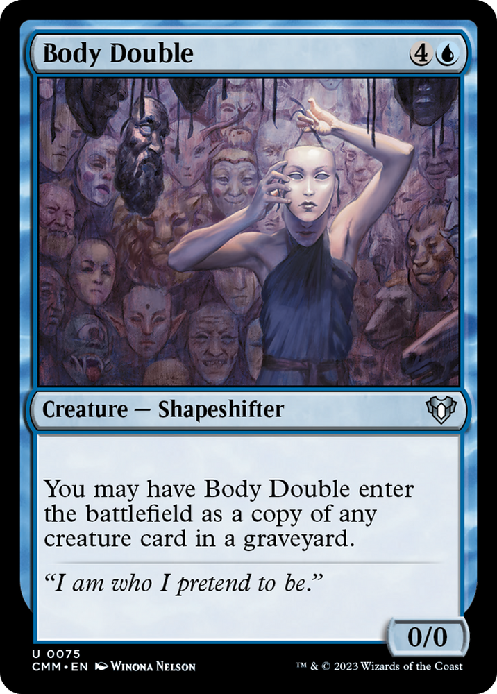 Magic | Body Double [Commander Masters] | The Nerd Merchant