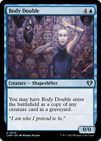 Magic | Body Double [Commander Masters] | The Nerd Merchant