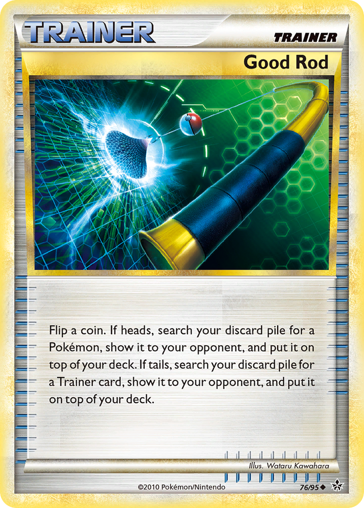 Pokemon | Good Rod (76/95) [HeartGold & SoulSilver: Unleashed] | The Nerd Merchant
