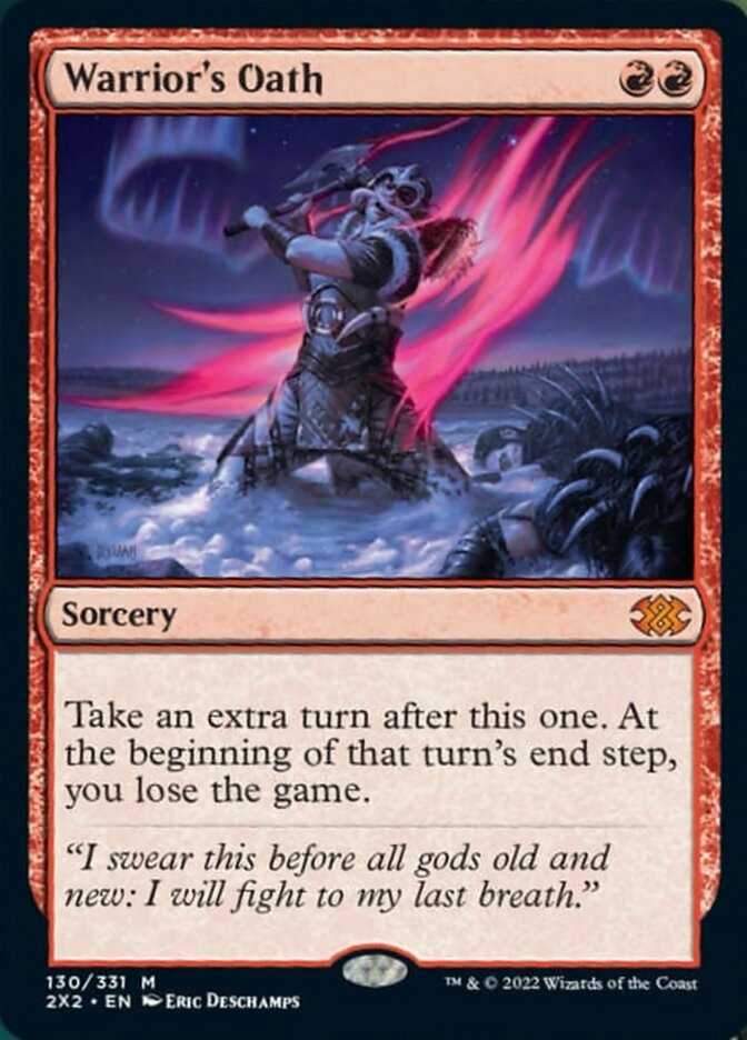 Magic | Warrior's Oath [Double Masters 2022] | The Nerd Merchant