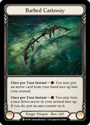 Flesh and Blood TCG | Barbed Castaway // Harmonized Kodachi [OUT093 // OUT048] (Outsiders) | The Nerd Merchant