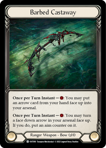 Flesh and Blood TCG | Barbed Castaway // Harmonized Kodachi [OUT093 // OUT048] (Outsiders) | The Nerd Merchant