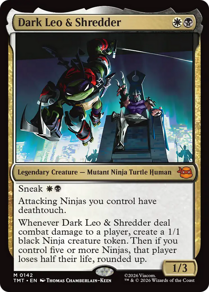 Magic | Dark Leo & Shredder [Teenage Mutant Ninja Turtles] | The Nerd Merchant