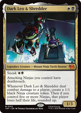Magic | Dark Leo & Shredder [Teenage Mutant Ninja Turtles] | The Nerd Merchant