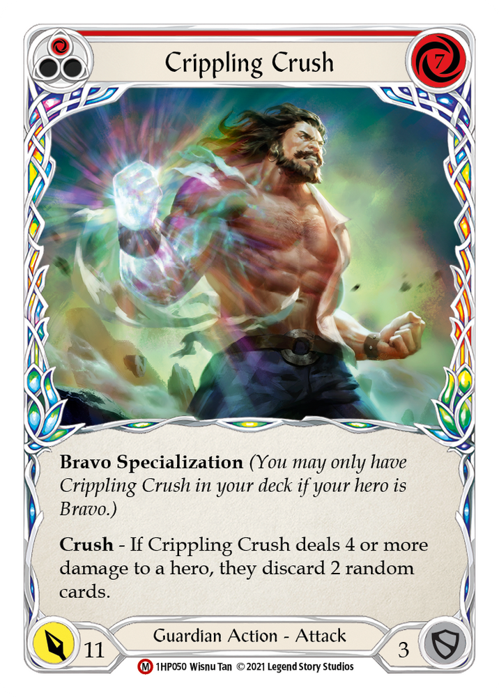 Flesh and Blood TCG | Crippling Crush [1HP050] (History Pack 1) | The Nerd Merchant