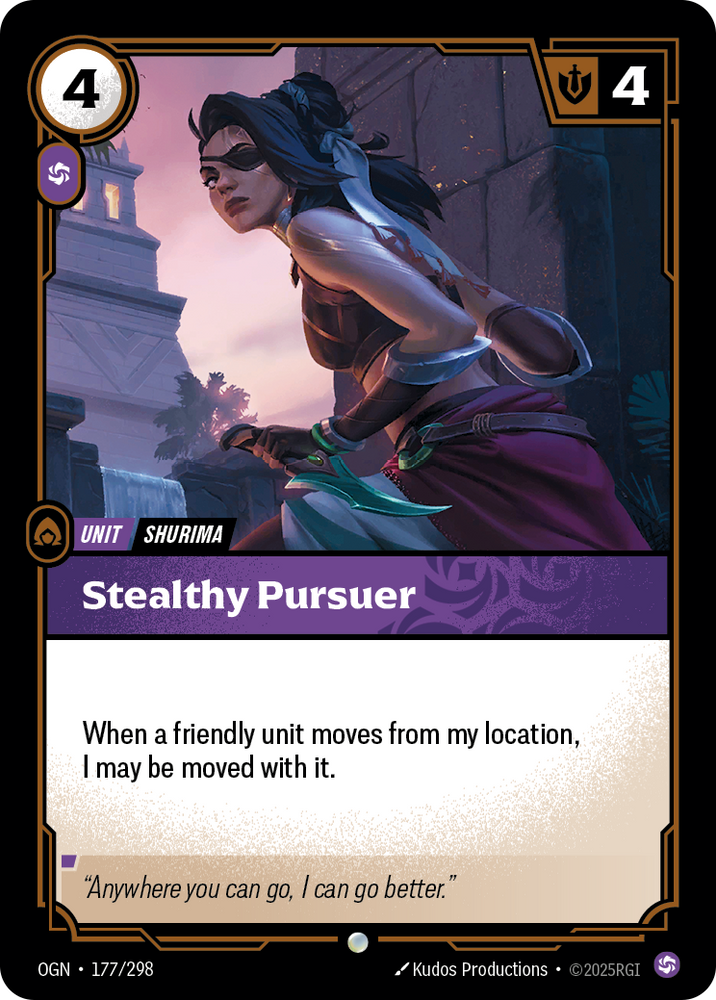 Stealthy Pursuer (Foil) - Origins #177